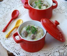 Bột thịt bò bí ngòi