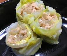 Cá ngừ cuộn bắp cải
