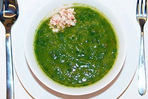 Bột thịt lợn rau ngót