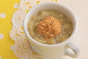 Chuối và bột đậu nành rang