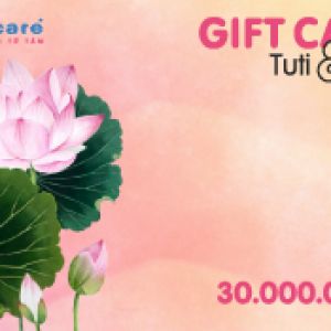 Thẻ Tuti Gift Card Tuti Elite 30,000,000đ – Quà tặng ý nghĩa cho người thân yêu
