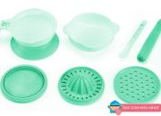 Các dụng cụ cần thiết mẹ cần chuẩn bị trước khi cho bé ăn dặm kiểu Nhật.