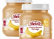 Combo 2 Cháo kem chuối Heinz dành cho trẻ 6 tháng tuổi – Heinz Creamy banana porridge