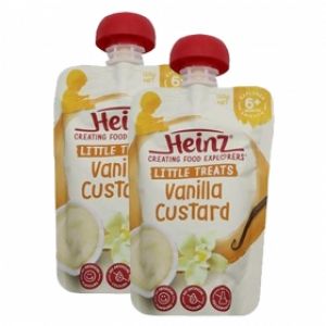 Combo 2 Custard Vani dành cho trẻ từ 6 tháng trở lên – Heinz Vanilla custard 120g