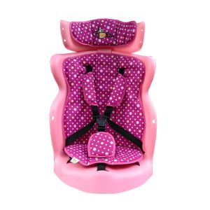 Ghế ngồi sau xe máy Beesmart x2- hồng chấm bi