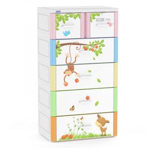 Tủ nhựa Tabi – L Duy Tân 5 tầng 6 ngăn
