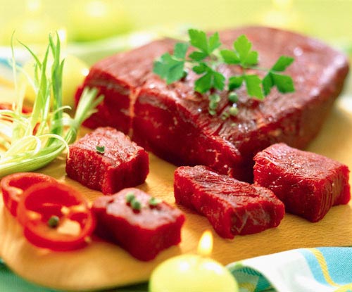 Các loại thịt đỏ bổ sung nhiều sắt, hỗ trợ các cặp vợ chồng đang mong con.