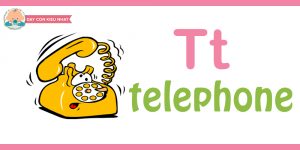 Flashcard cho bé -telephone