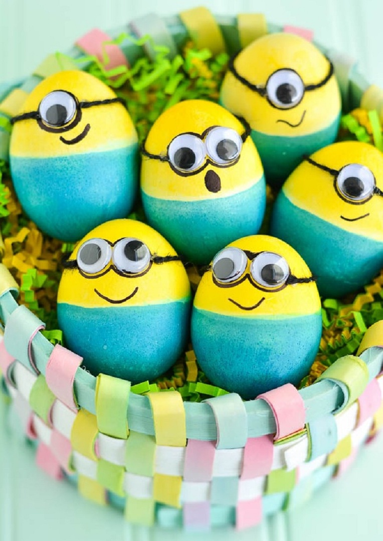 Vỏ trứng Minions - Phát triển trí sáng tạo cho trẻ