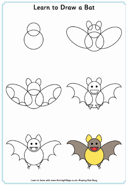 cách vẽ các con vật đơn giản