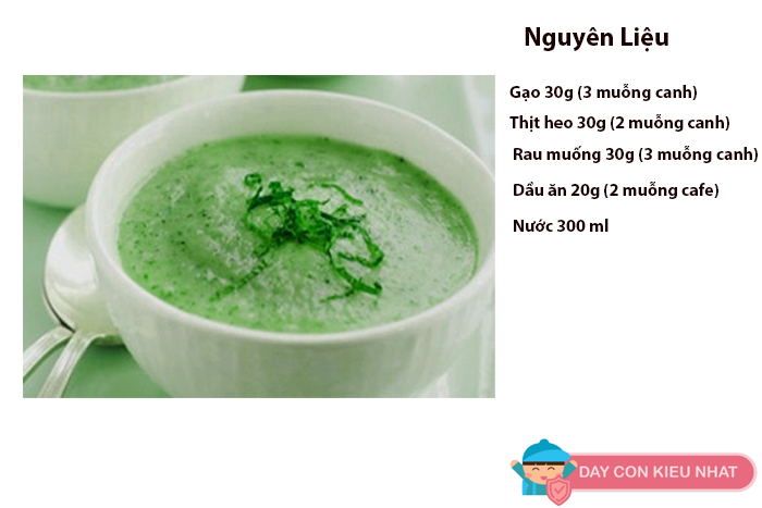 Thực đơn cho bé từ 12 đến 24 tháng tuổi