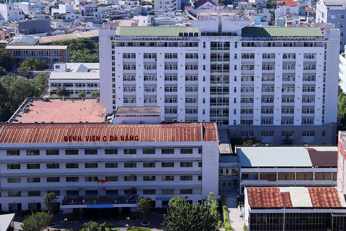 Bệnh viện C Đà Nẵng, nơi bệnh nhân thăm khám và phát hiện dương tính lần đầu với nCoV.