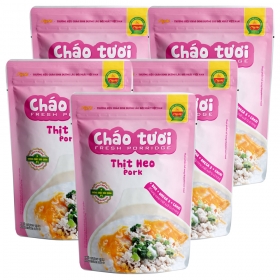 Combo 5 Cháo tươi Cây Thị Thịt heo