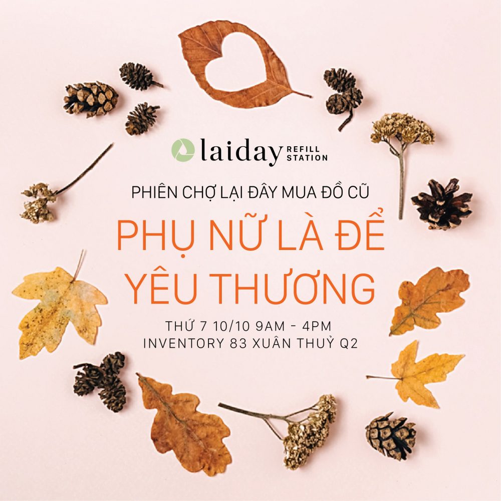 [HCM] Phiên chợ lại đây mua đồ cũ - "Phụ nữ là để yêu thương"