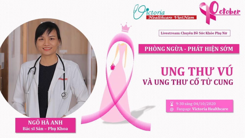 [HCM] Phòng ngừa, phát hiện sớm ung thư vú & ung thư cổ tử cung