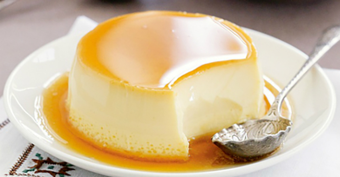 cách làm pudding trứng truyền thống