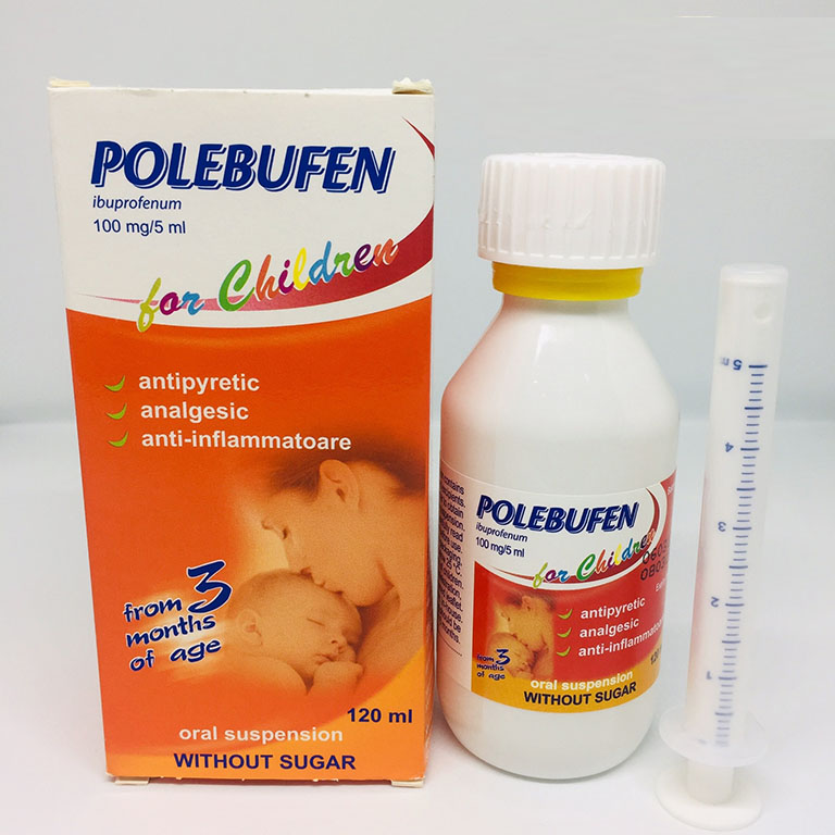 Thuốc hạ sốt Polebufen cho bé sơ sinh